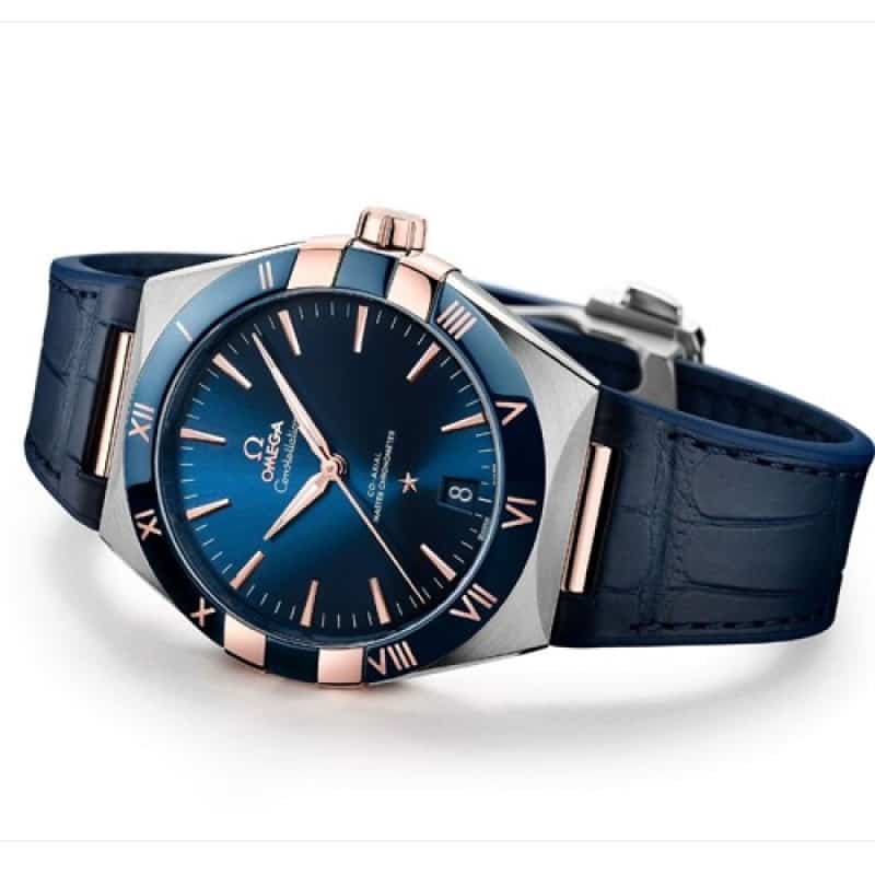 Omegaa Constellation Rose Gold