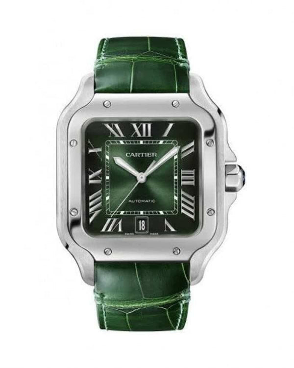 Cartierr Santos Automatic Green