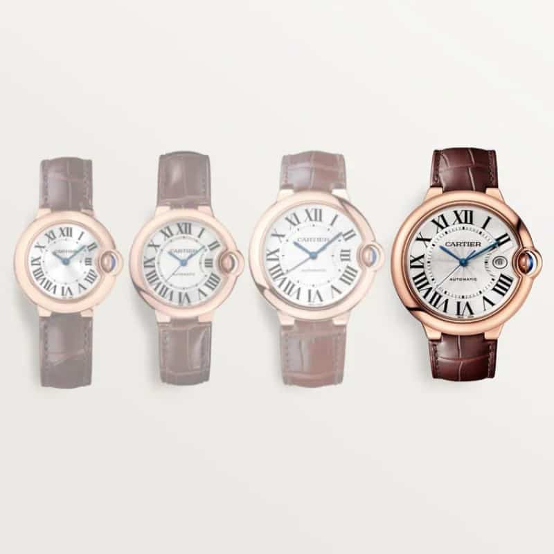 Cartierr Ballon Bleu De Rose Gold