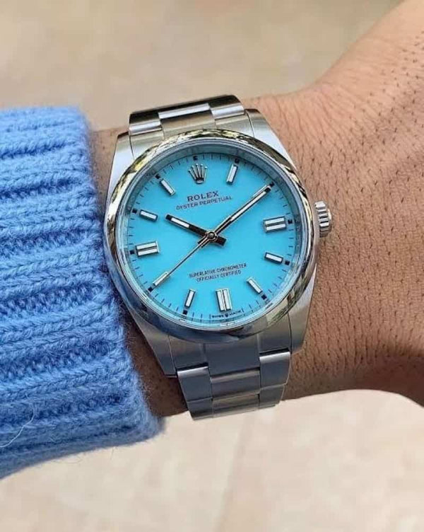 Rolexx Oyster Perpetual Tiffany ZR