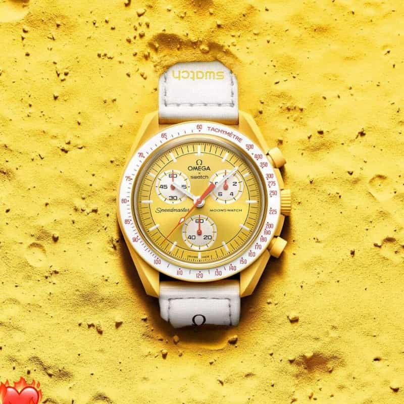 Omegaa x Swatch Sun
