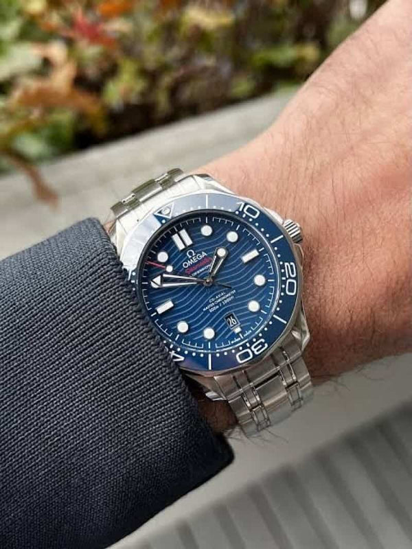 Omegaa Seamaster 300m Blue