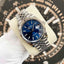 Rolexx Date Just Blue ZR