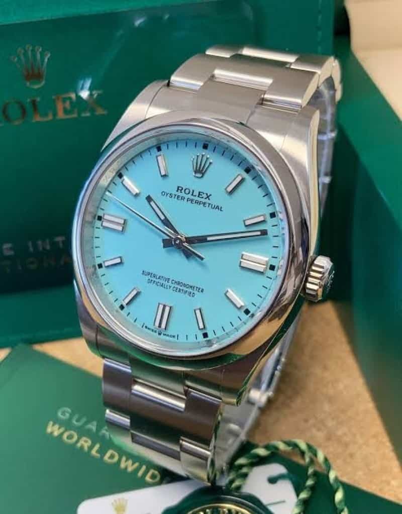Rolexx Oyster Perpetual Tiffany ZR