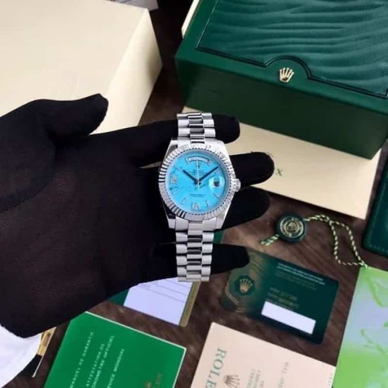 Rolexx DayDate Diamond Blue YZ