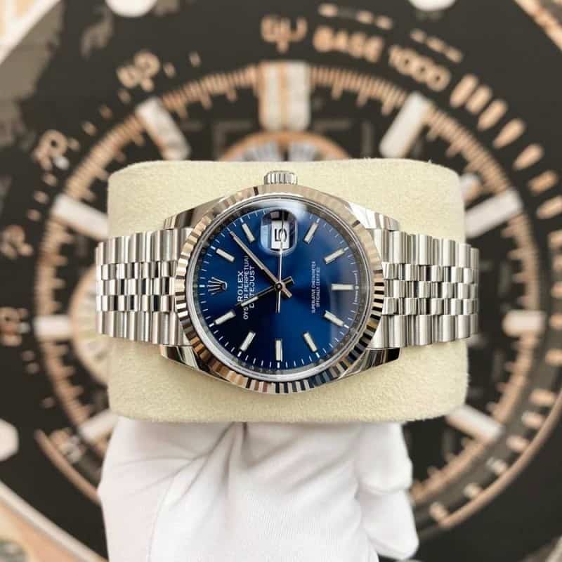 Rolexx Date Just Blue ZR