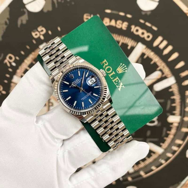 Rolexx Date Just Blue ZR