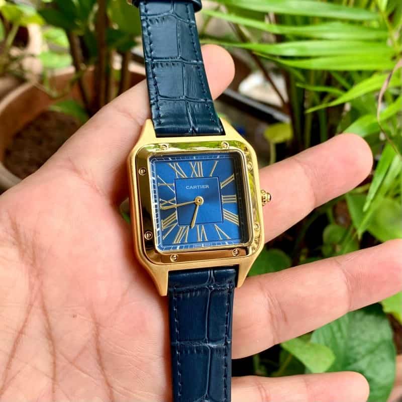 Cartierr DuMont Blue Gold