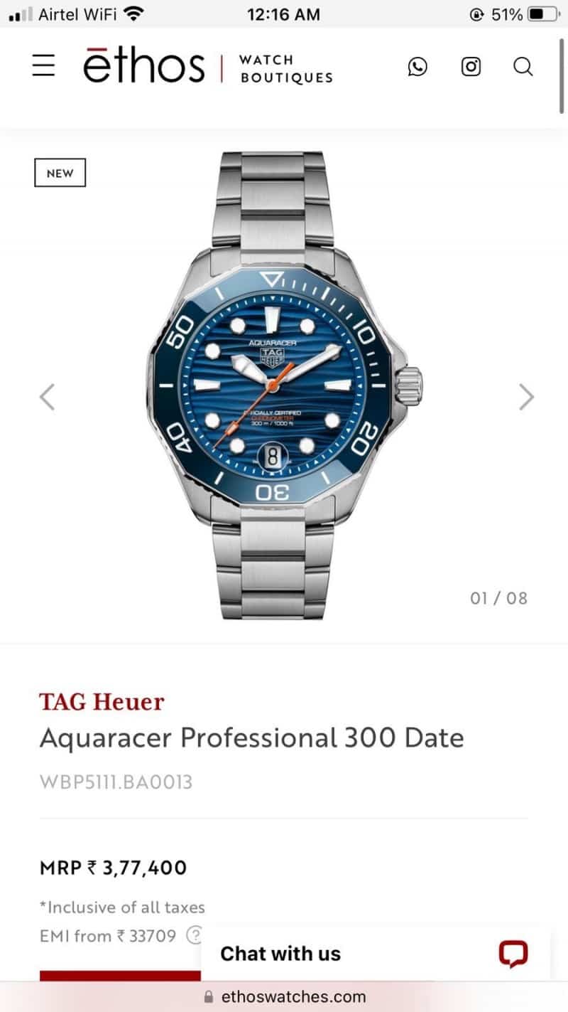 Tag Heuer AquaRacer 2024 Blue