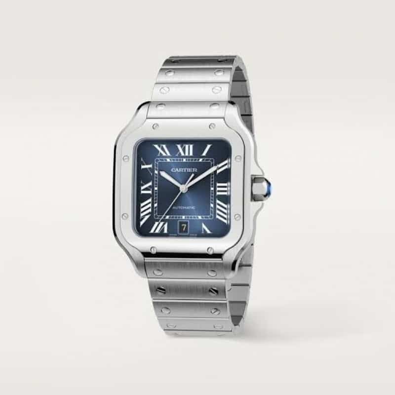 Cartierr Santos Automatic Blue