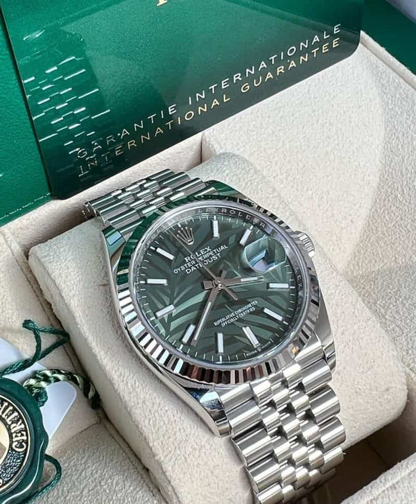Rolexx DateJust Palm Olive YZ
