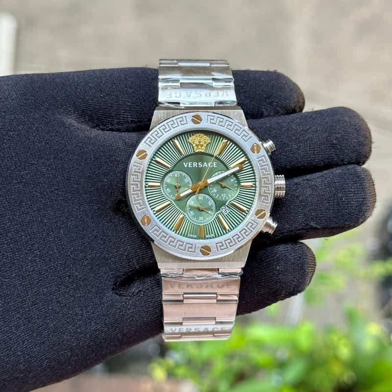 Versace Chronograph Green