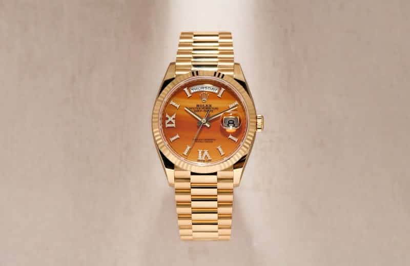 Rolexx daydate diamond zr