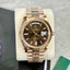 Rolexx daydate diamond brown zr