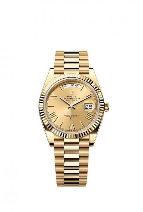 Rolexx daydate gold zr