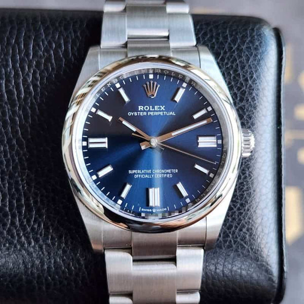 zr oyster perpetual blue