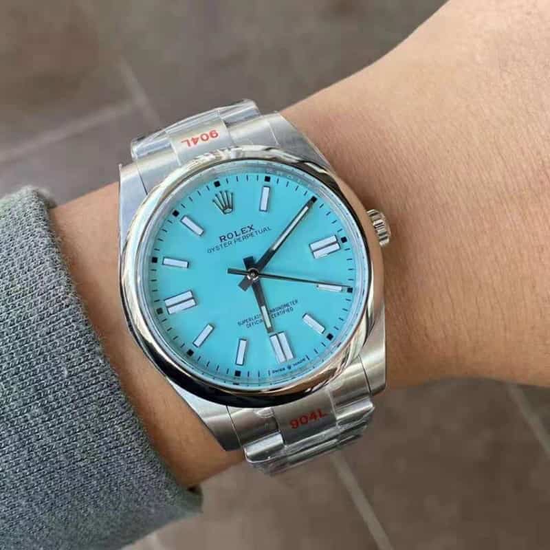 Rolexx oyster perpetual tiffany