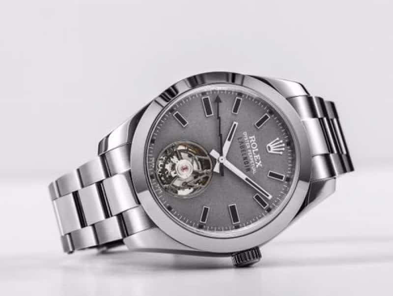 milgaus tourbillon silver