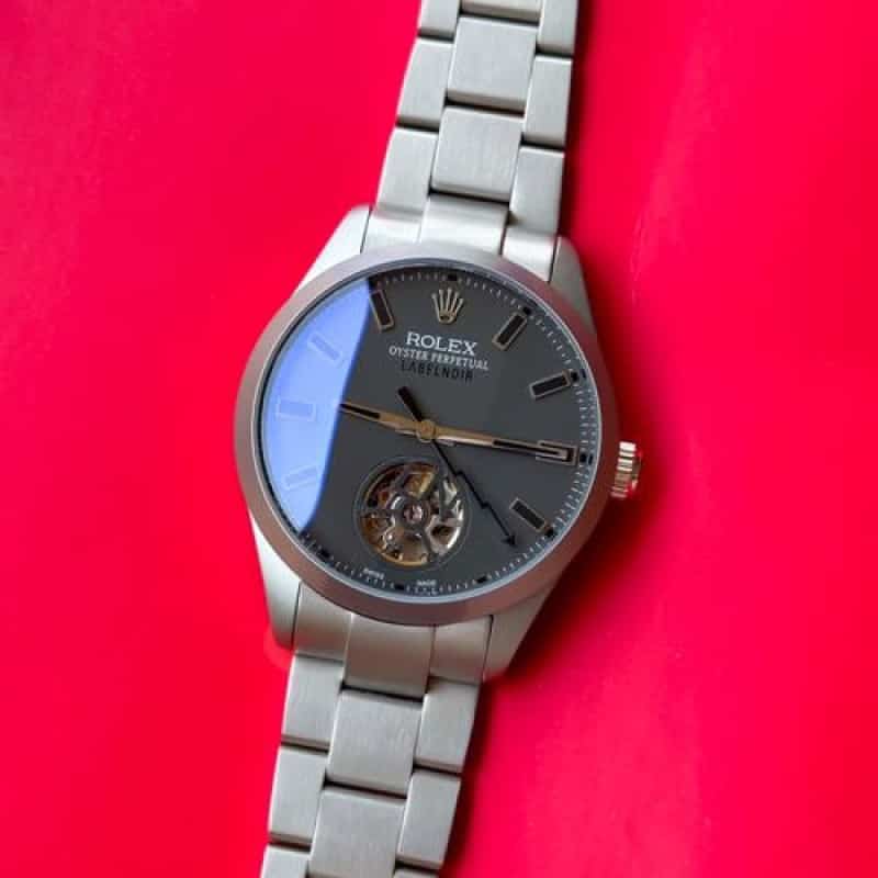 milgaus tourbillon silver