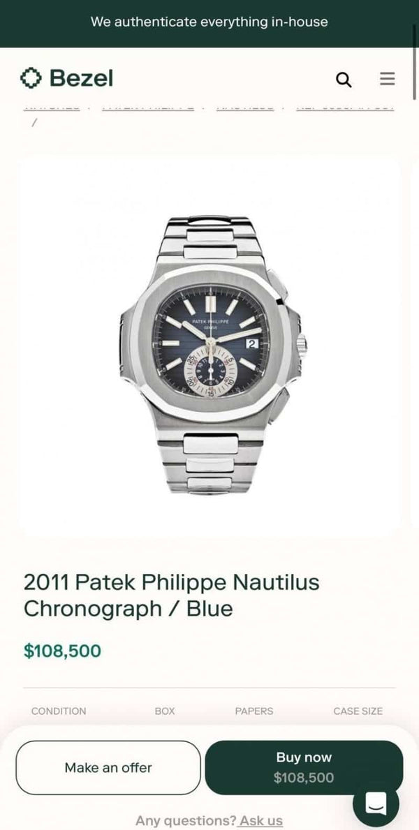 PATEK PHILIPPE 5980