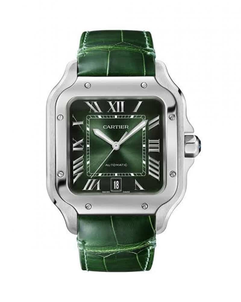 CARTIER SANTOS GREEN AUTOMATIC