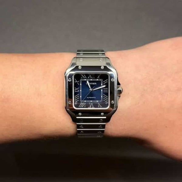 santos automatic blue
