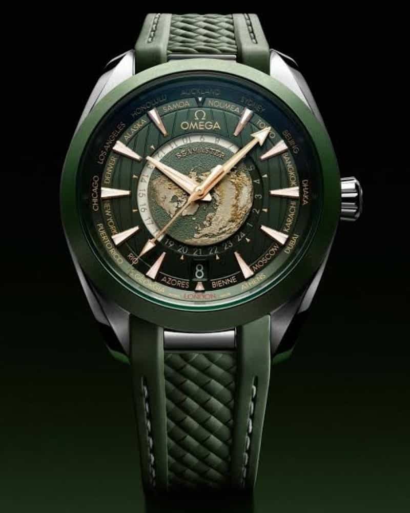 OM EGA SEA MASTER AQUA TERRA GREEN