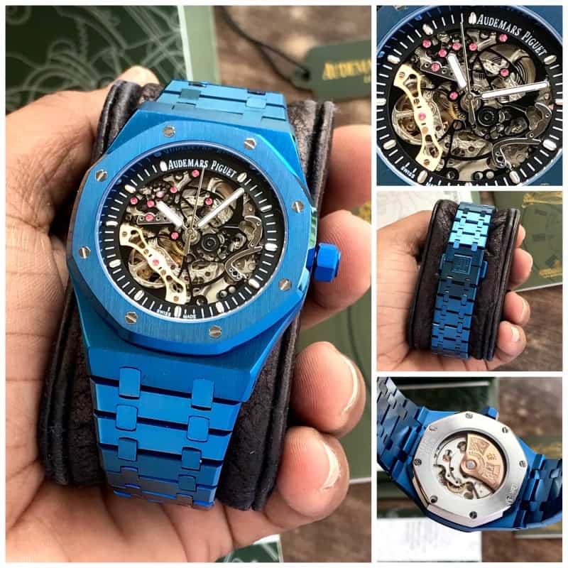 AUDEMARS PIGUET SKELETON BLUE