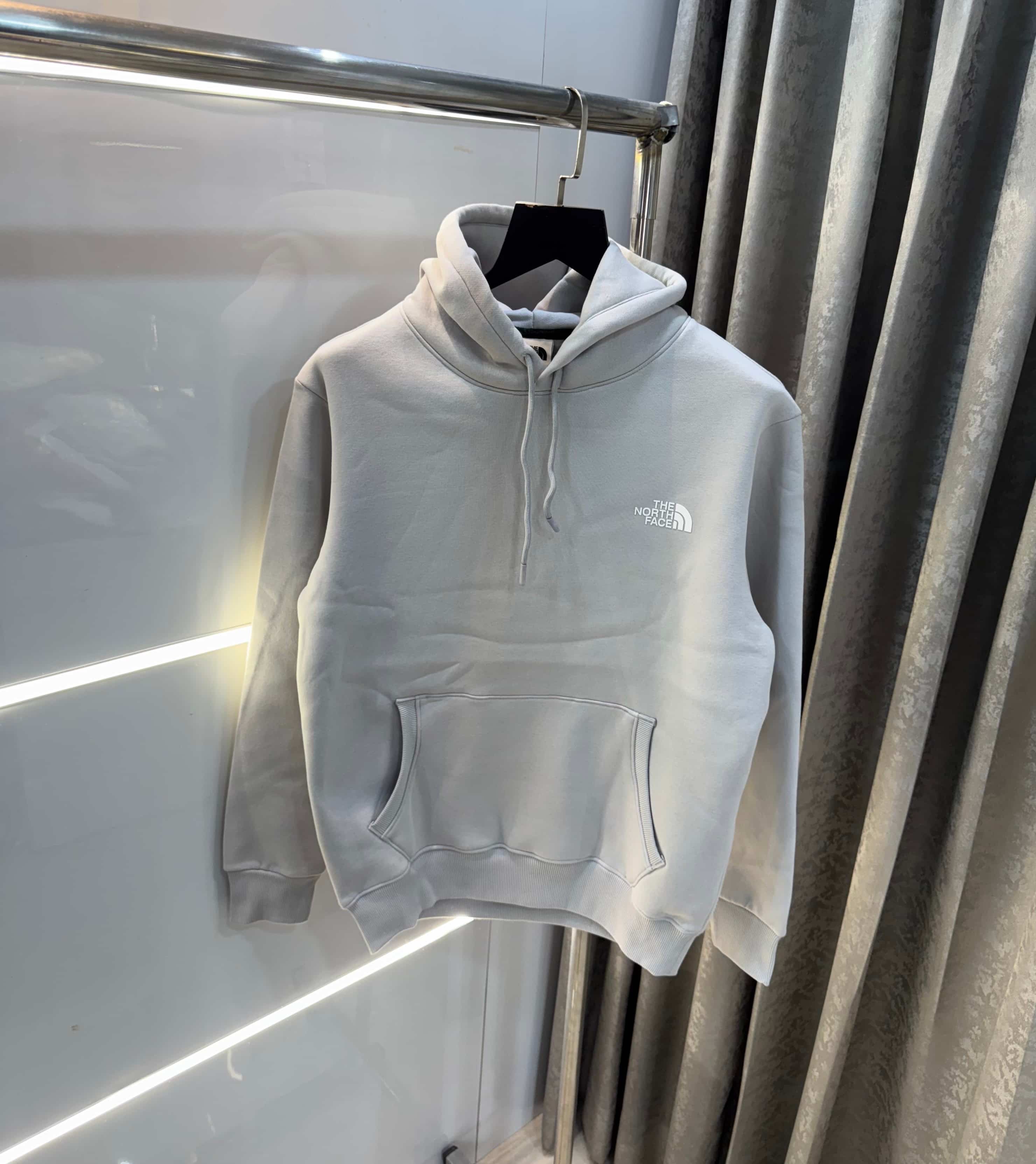 The  North Face Grey Printed Imported Hoodie Main image