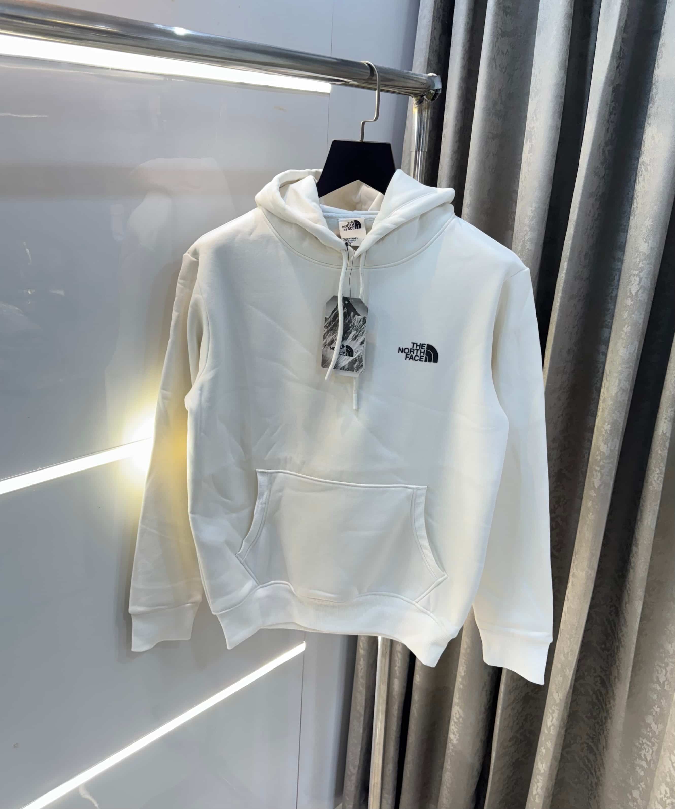 The  North Face White Printed Imported Hoodie Secondary image