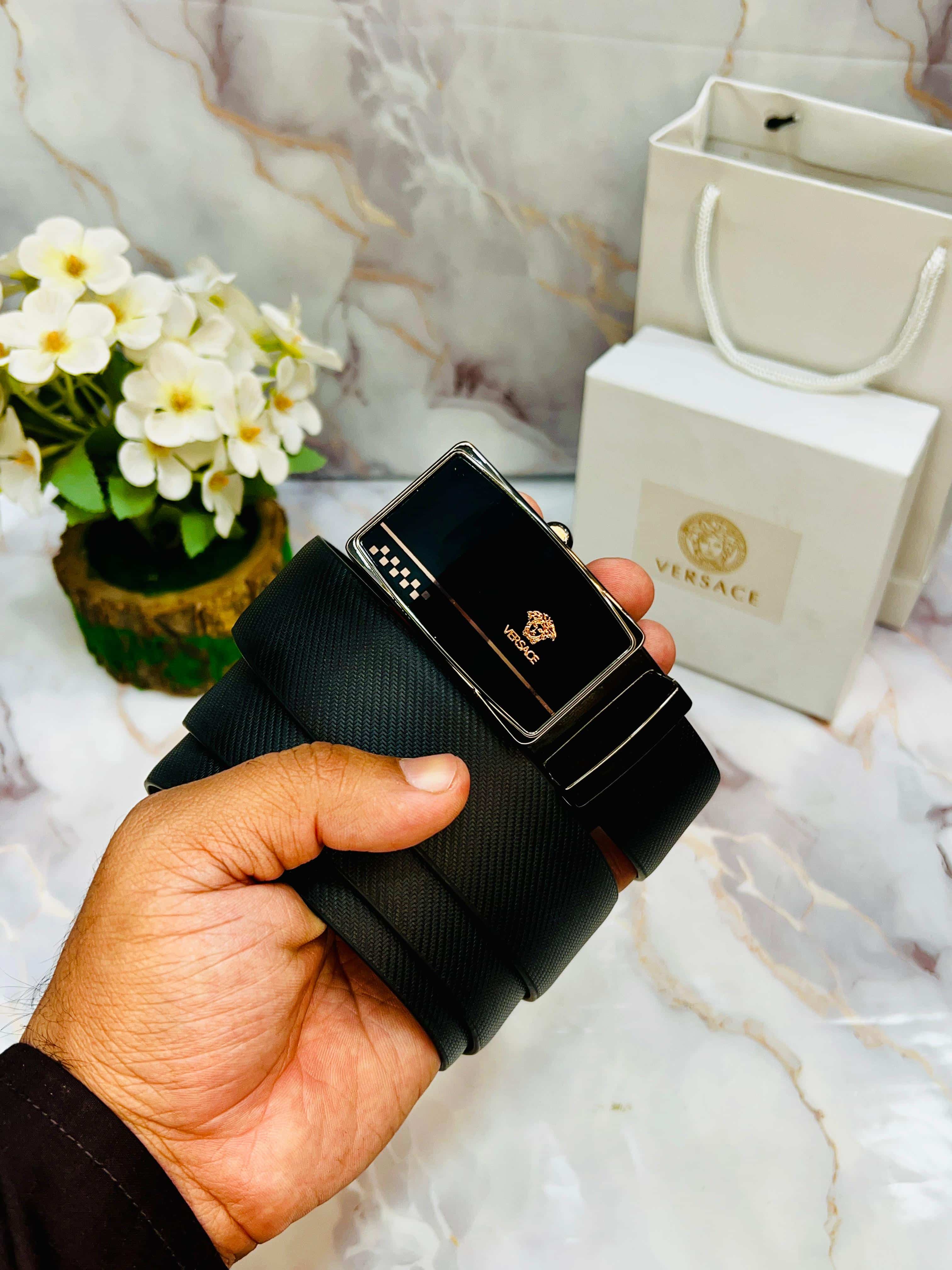 VER·$@CE PREMIUM QUALITY REVERSEABLE BELT WITH OG BOx VR-101