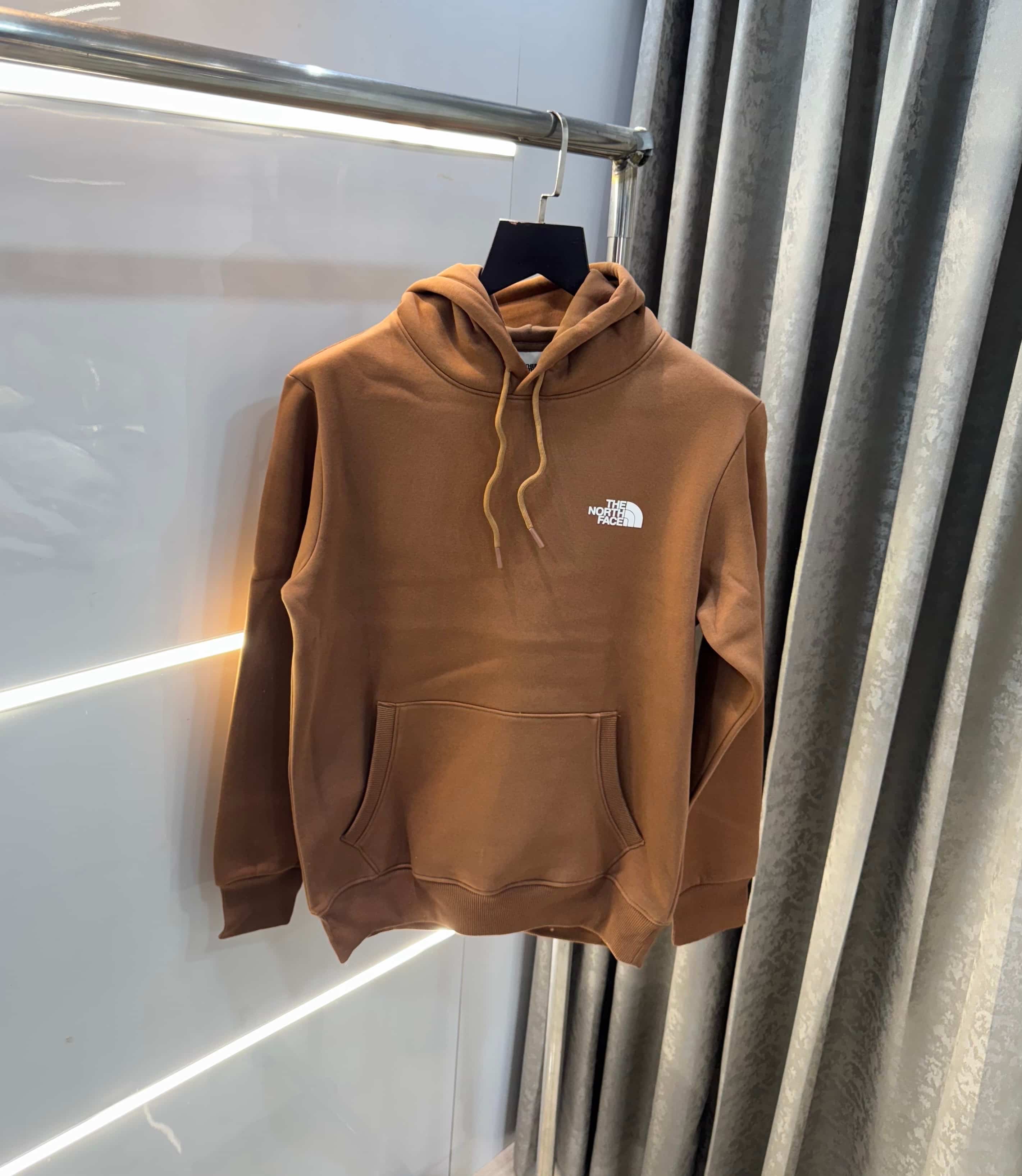 The  North Face Brown Printed Imported Hoodie Secondary image