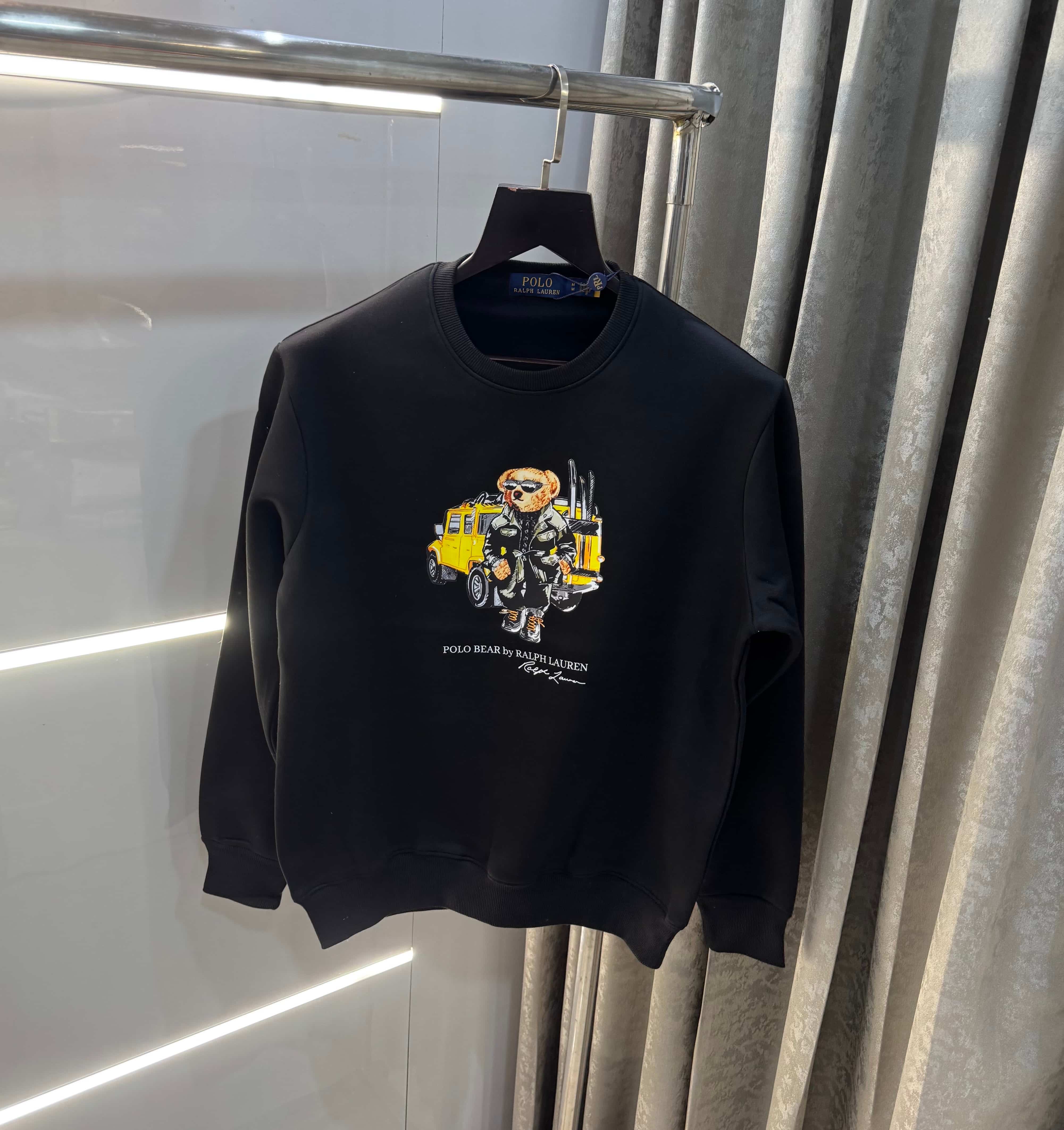 Ralph  Lauren Black Teddy Edition Imported Sweatshirt Secondary image