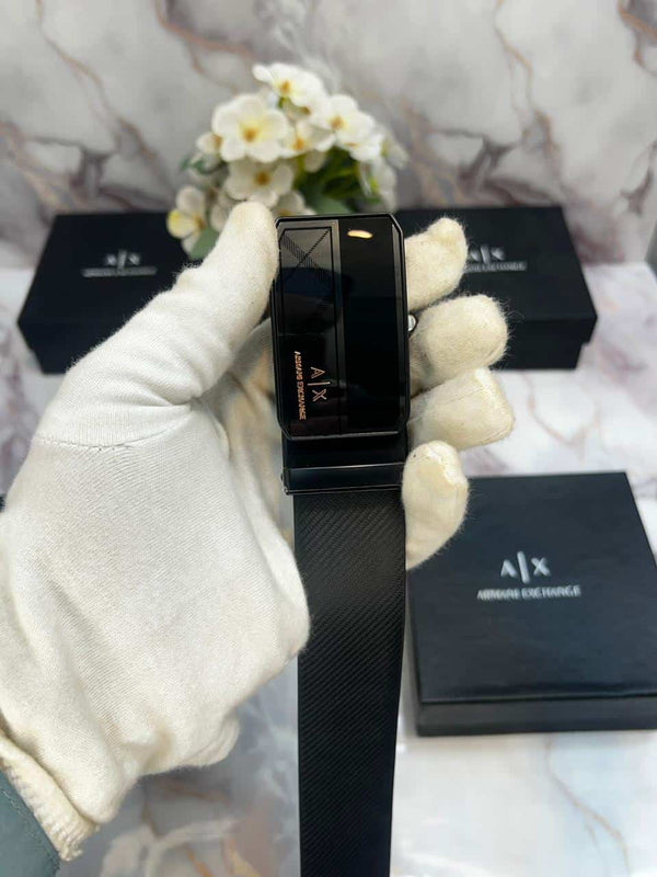 A......X @RMANI EXCHANGE PREMIUM QUALITY REVERSEABLE BELT WITH OG BOX AX-109