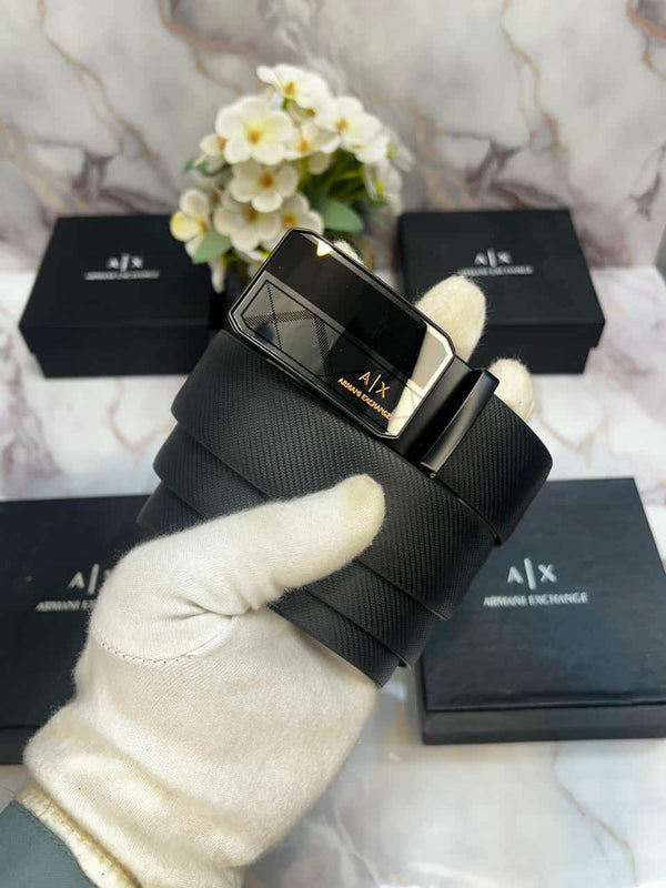 A......X @RMANI EXCHANGE PREMIUM QUALITY REVERSEABLE BELT WITH OG BOX AX-109