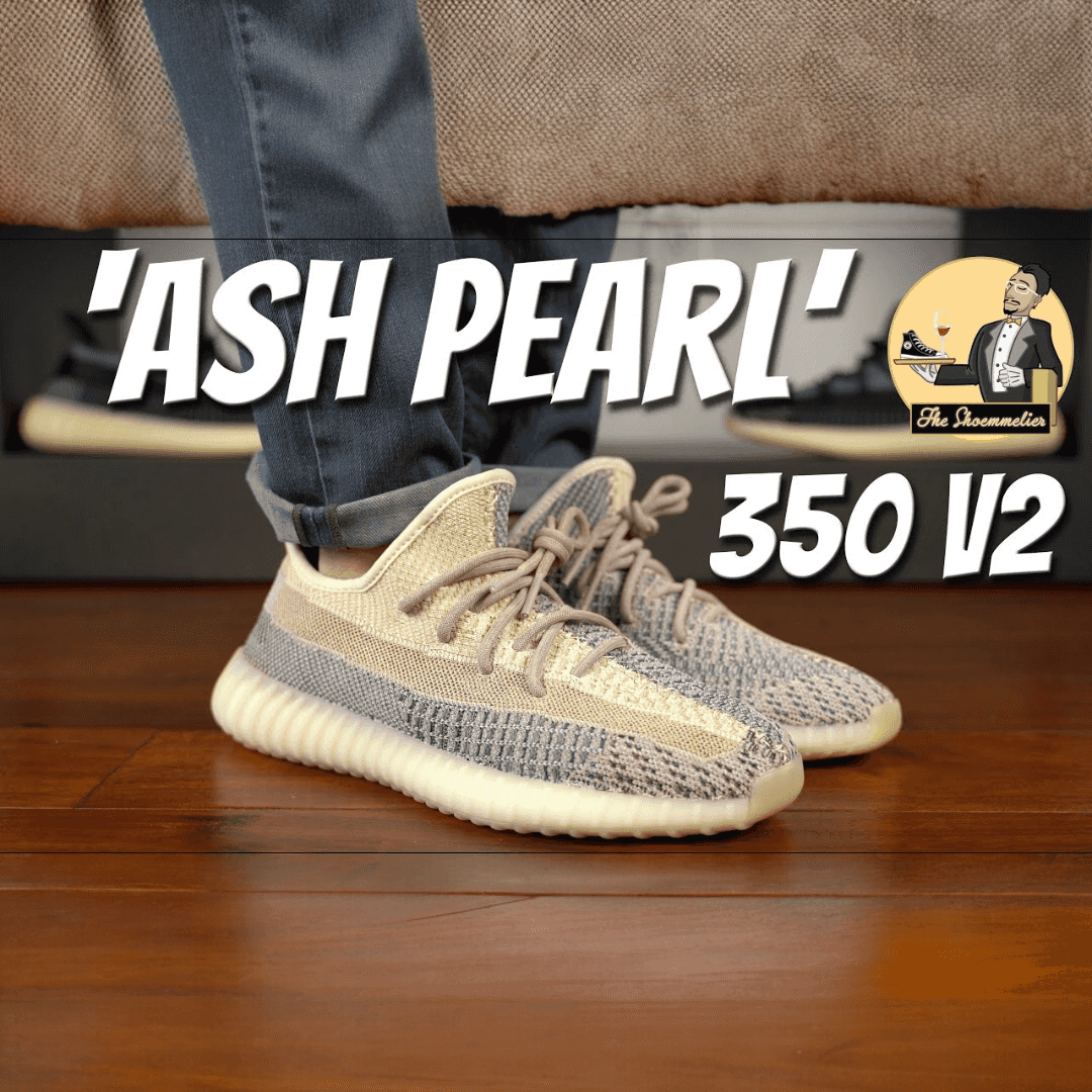 Adidas Yeezy Boost 350 v2 Ash Pearl Semi UA With Full Accessories