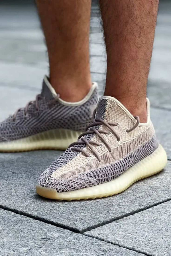 Adidas Yeezy Boost 350 v2 Ash Pearl Semi UA With Full Accessories