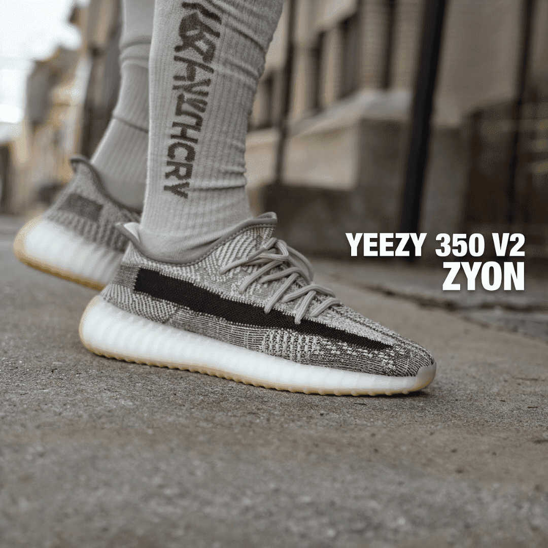 Adidas Yeezy Boost 350 V2 Zyon Semi UA with Full Accessories