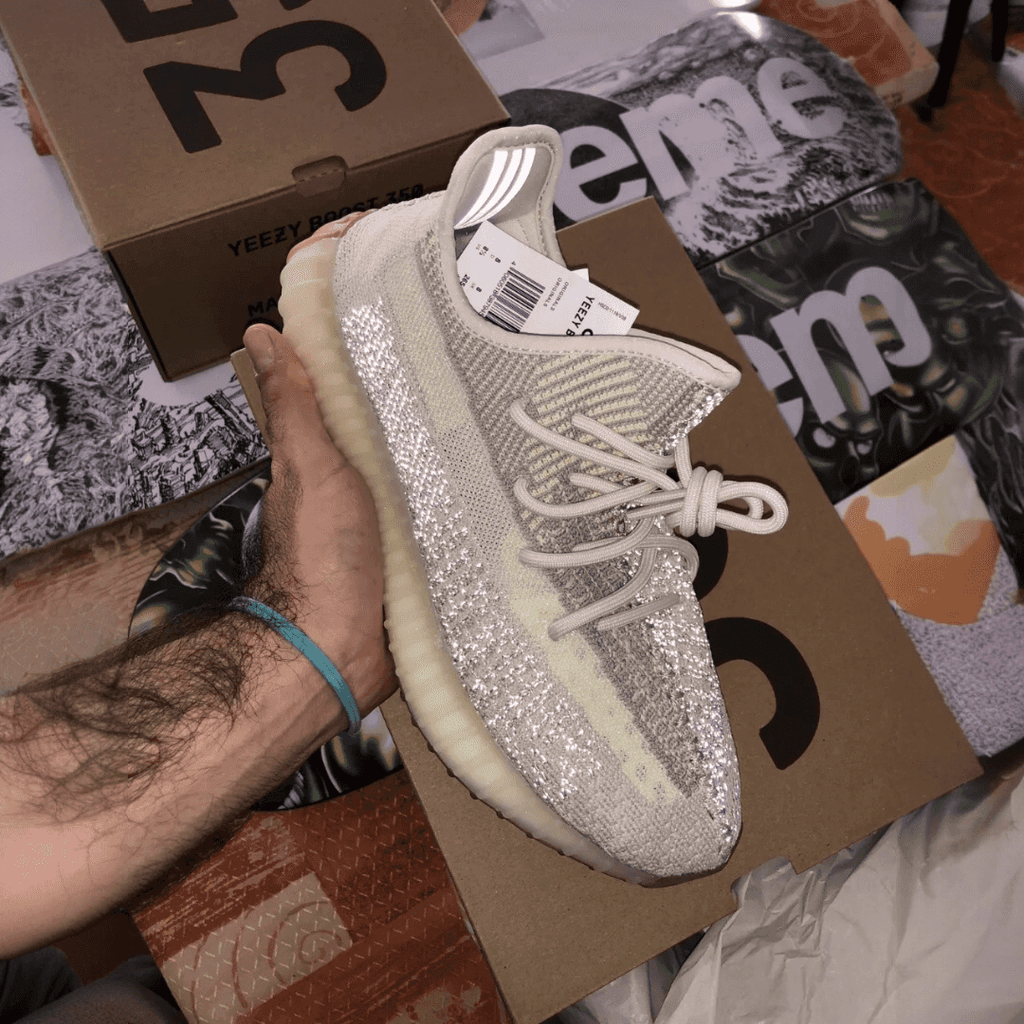Adidas Yeezy Boost 350 V2 Citrin Reflective With Full Accessories