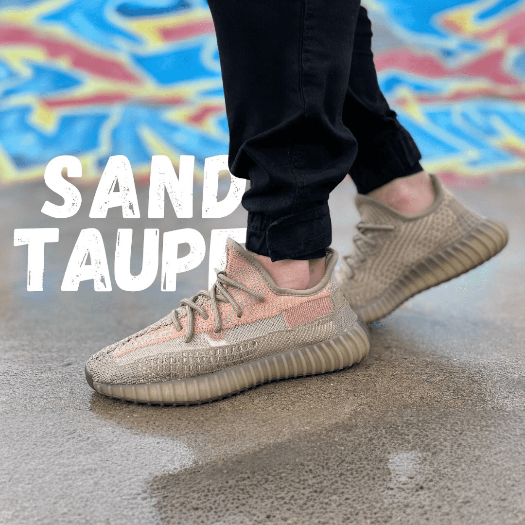 Adidas Yeezy Boost 350 V2 Sand Taupe Semi UA With FUll Accessories