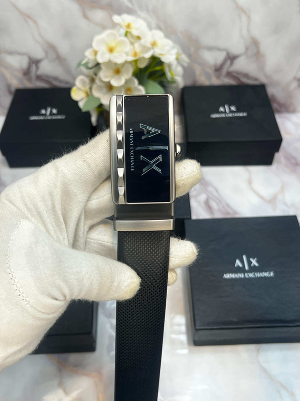A..X aRM4NI EXCHANGE PREMIUM QUALITY REVERSEABLE BELT WITH OG BOX AX-110