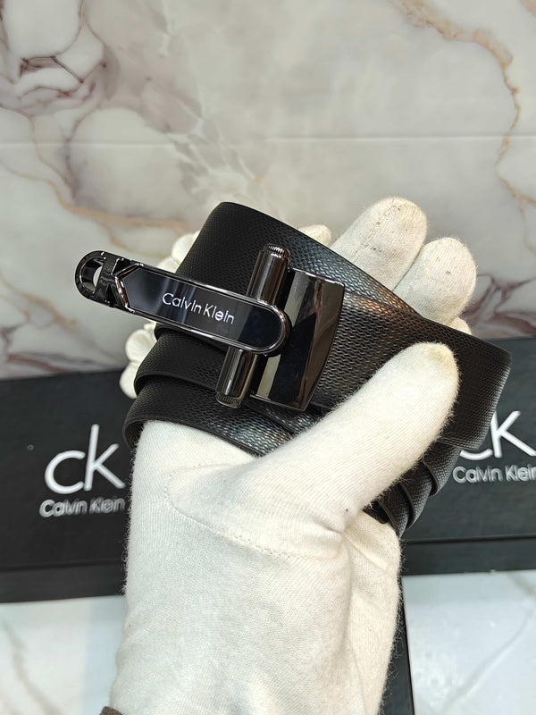 CK cALVIN KL·eIn PREMIUM QUALITY REVERSEABLE BELT WITH OG BOx CK-509