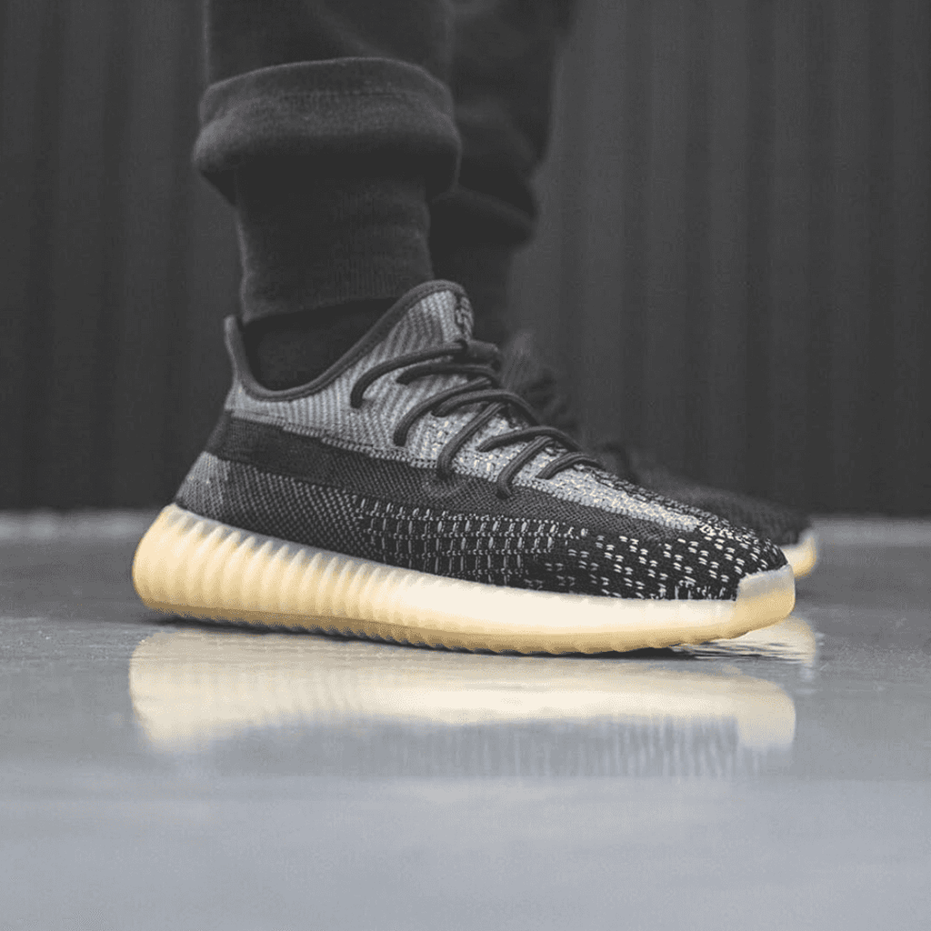 Adidas Yeezy Boost 350 V2 Asriel Carbon Semi UA Quality With Full Accessories