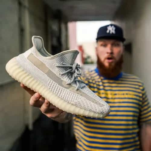 Adidas Yeezy boost 350 v2 lundmark Reflective Semi Ua For Mens