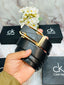 CK CALVIN KLEIN PREMIUM QUALITY IMPORTED AUTOLOCK BELT WITH OG BOX CK-103