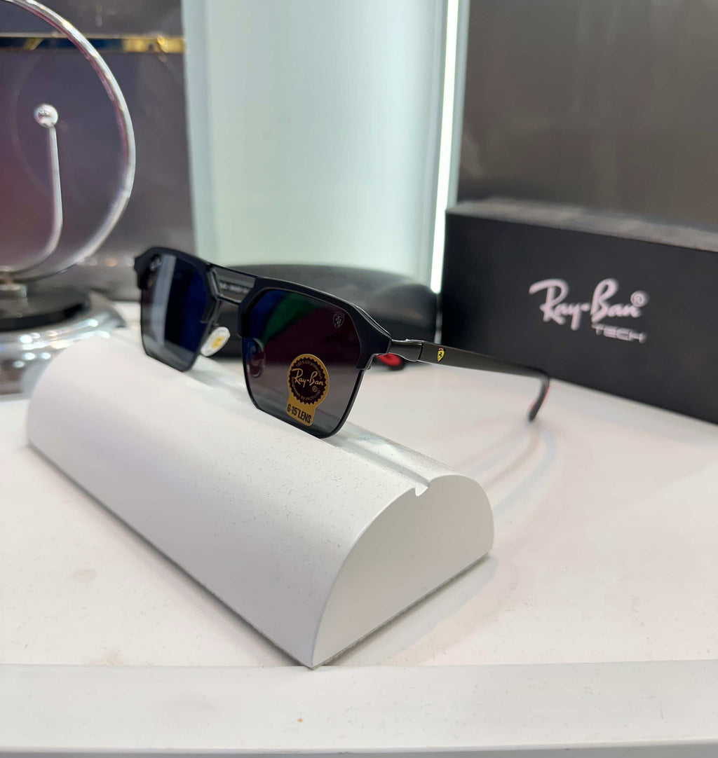 Ray  Ban All Black Premium Shades 04