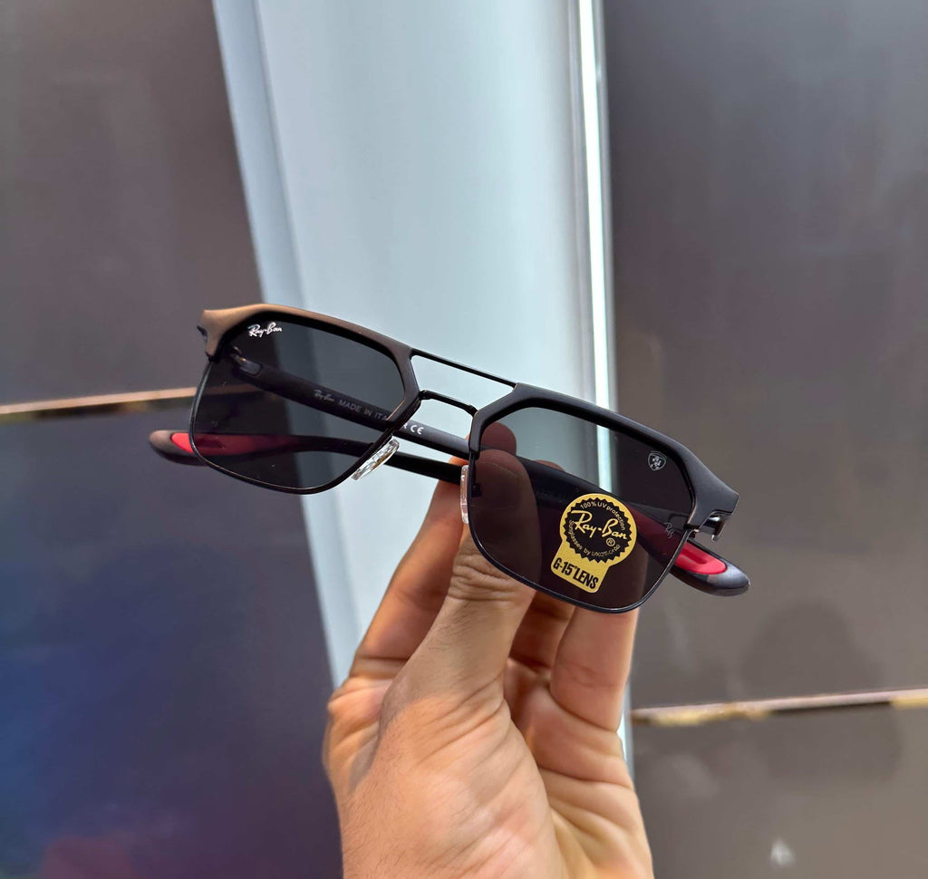 Ray  Ban All Black Premium Shades 04
