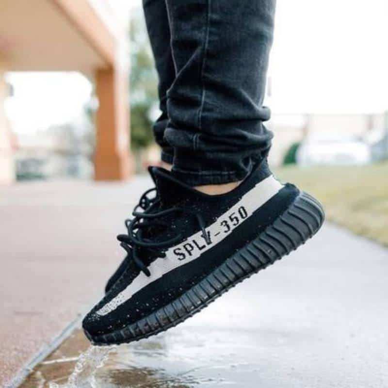 Adidas Yeezy Sply 350 V2 Oreo Semi UA Quality With Full Accessories For Mens