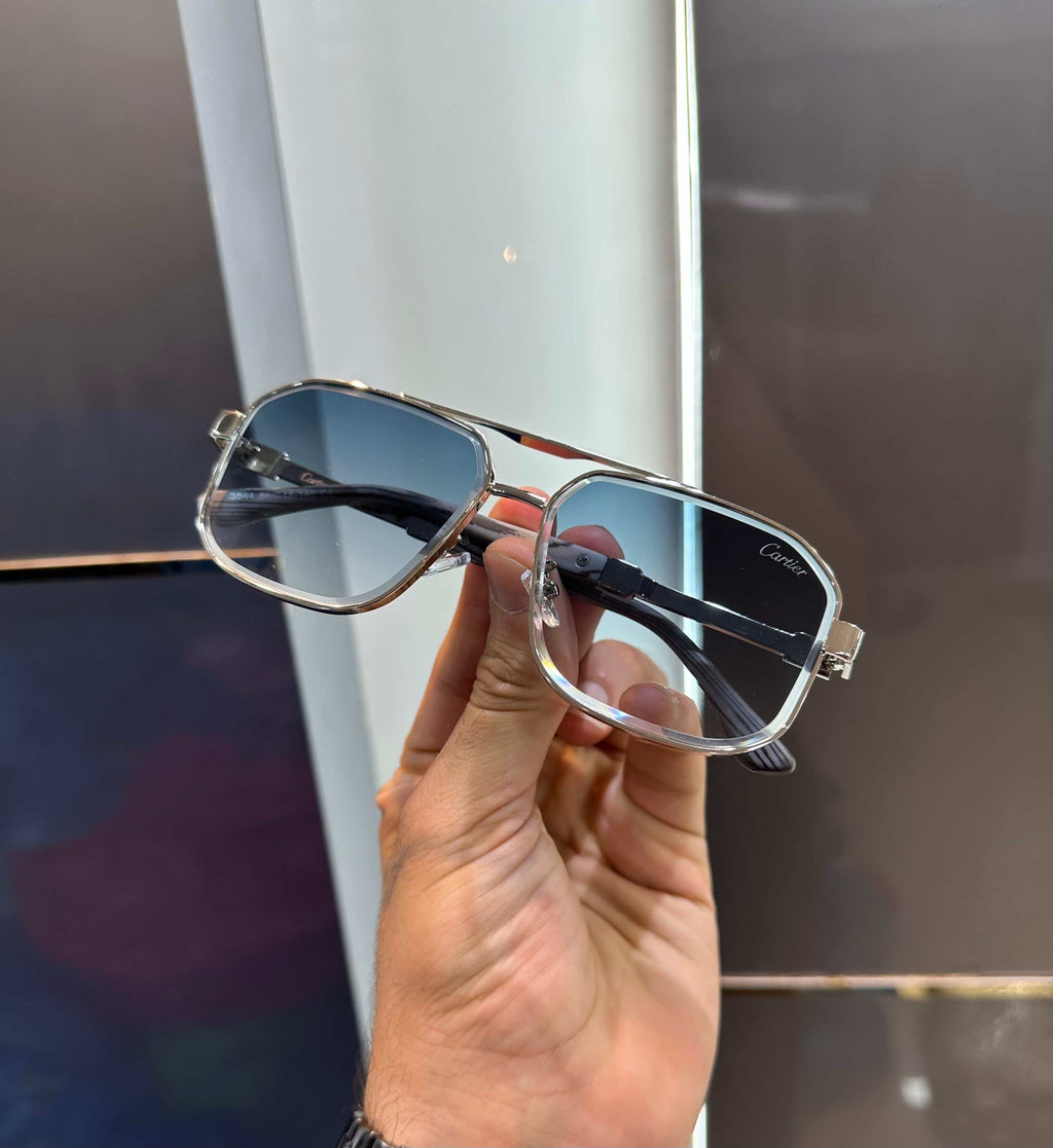 Cartie r Silver Blue Premium Shades 3544