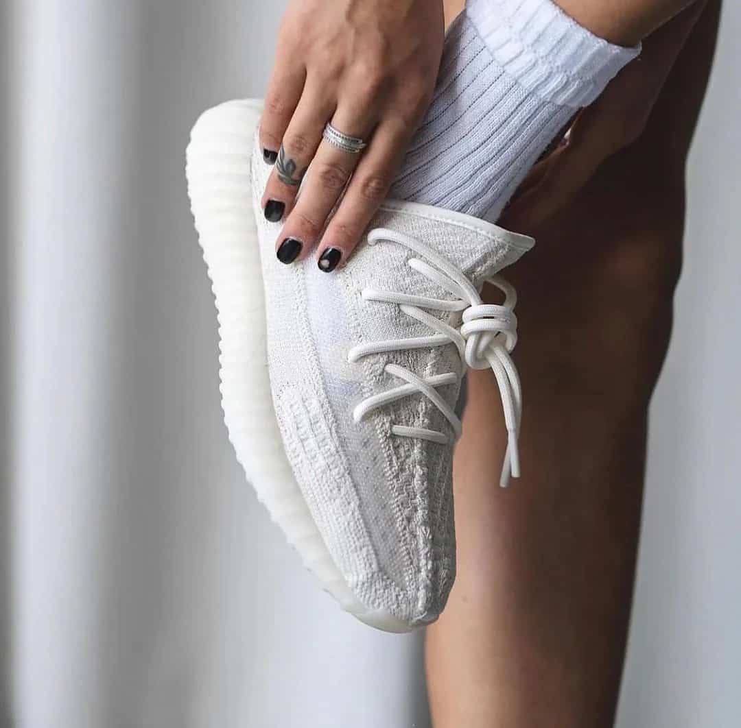 Adidas Yeezy Boost 350 V2 Bone Semi UA With Full Accessories